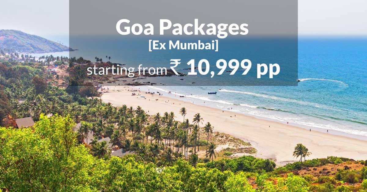 goa group tour packages from mumbai