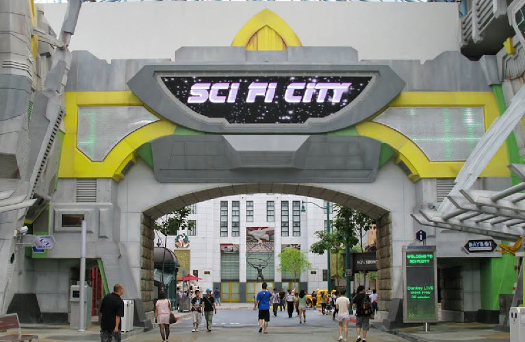 Sci-Fi city